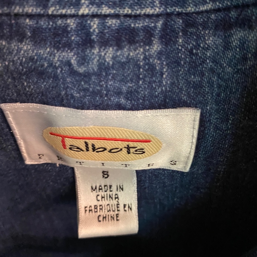 Talbots Jean jacket - Picture 3 of 3